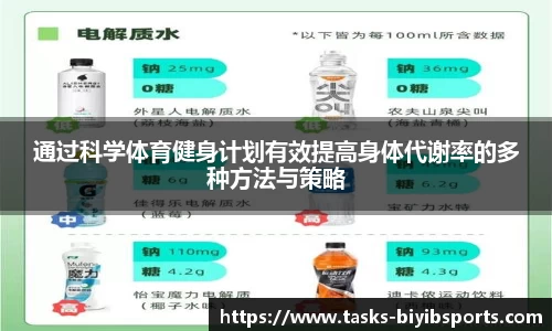 通过科学体育健身计划有效提高身体代谢率的多种方法与策略